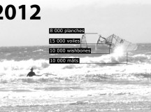 Évolution des ventes de planches de 1999 à 2012