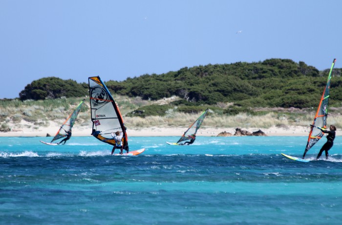 Piantarella, spot de windsurf à Bonifacio en Corse