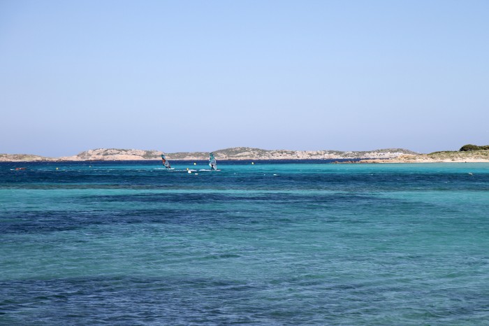 Piantarella, spot de windsurf à Bonifacio en Corse