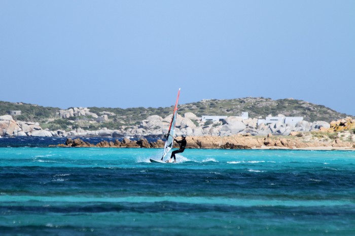 Piantarella, spot de windsurf à Bonifacio en Corse