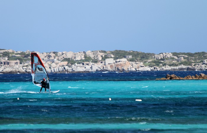 Piantarella, spot de windsurf à Bonifacio en Corse