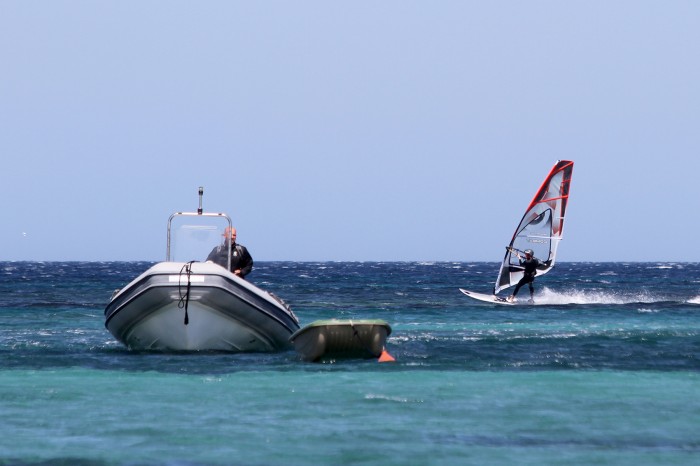 Piantarella, spot de windsurf à Bonifacio en Corse